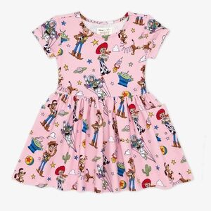 Little Sleepies x Disney & Pixar Toy Story Stars Patch
Pocket Dress Size 2T NWT